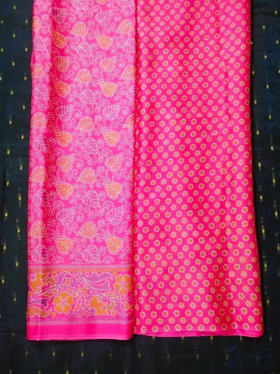 Pink Fancy Varamala Saree