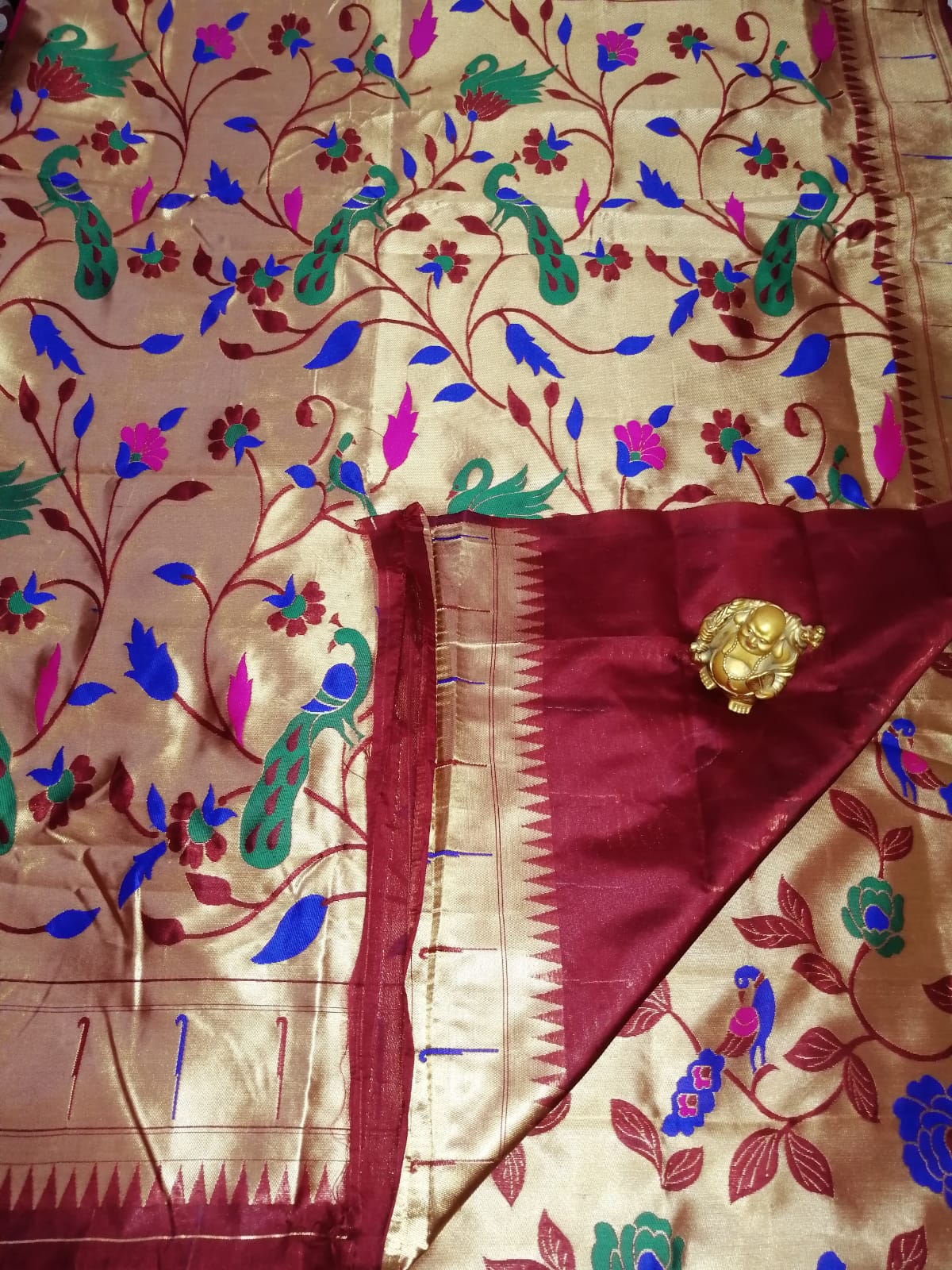 Silk Designer Saree Kuchu Tassels at Rs 600/piece in Hyderabad | ID:  17269124673